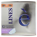 LINES È Assorbenti Con Ali, confezione da 10pz