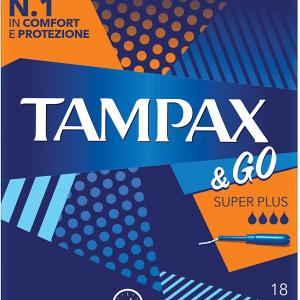 Tampax & Go Super Plus, 18 pezzi