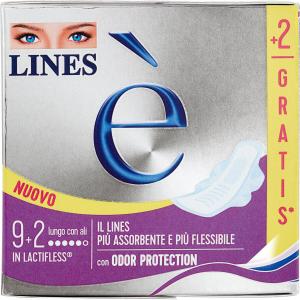 Lines è lungo con ali 9+2 pz