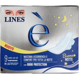 Lines è notte con ali 9 pz