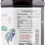 Rigoni Marmellata, prodotto Biologico, Confettura di Mirtilli Neri di Bosco - 330g