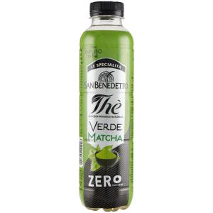 San Benedetto Thè Verde Matcha Zero - Senza Zuccheri - Bottiglia 400ml