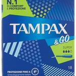 Tampax & Go Super, 18 pezzi