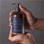 King C Gillette, Detergente viso uomo, e detergente barba per rasatura uomo, Confezione da 350 ml