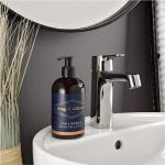 King C Gillette, Detergente viso uomo, e detergente barba per rasatura uomo, Confezione da 350 ml