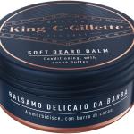 King C Gillette, Baume à barbe, pour le rasage des hommes, 100 ml, kit professionnel