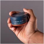 King C Gillette, Baume à barbe, pour le rasage des hommes, 100 ml, kit professionnel