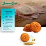 Galbusera Buoni Così, sans sucre ajouté, farine type 2, œufs frais italiens, 330 g