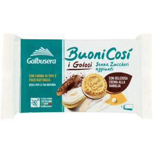 GALBUSERA Biscotti Buoni Così Senza Zuccheri Aggiunti 160G