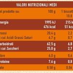 Galbusera GranSaraceno Sablés de blé entier avec des gouttes de chocolat et de la farine type 2