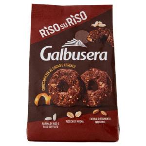 Galbusera RisoSuRiso Croccantezza al Cacao e Cereali! 290 g