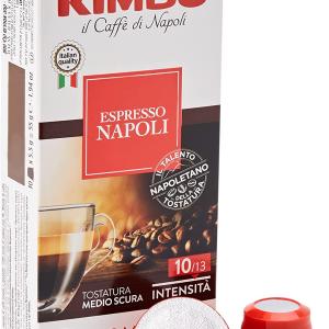 Kimbo, Il Caffè di Napoli, in capsule compatibili Nespresso, Intensità 10/13