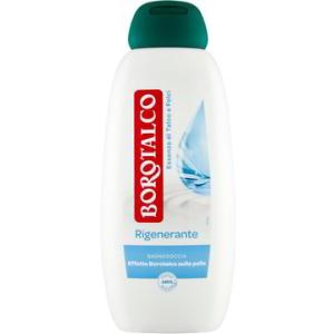 Borotalco, Bade und Duschgel, Regenerierend, Essenz aus Talk und Farn, 450 ml.
