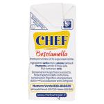 Besciamella Chef, classica, pronta per cucinare, solo ingredienti naturali, 200 ml