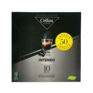 Caffè Cellini, Espresso Intenso, 50 Capsule Compatibili