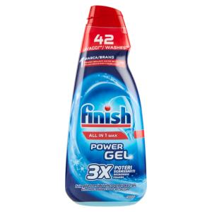 FINISH Power Gel lavastoviglie tutto in 1 brillantezza & protezione 940 ml