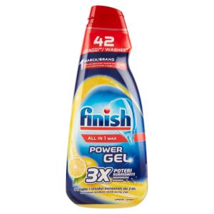 Detergente Lavastoviglie Limone All In 1 Max Gel Finish, 940 ml