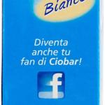 Ciobar denso e cremoso bianco, confezione da 5 buste, 150 g