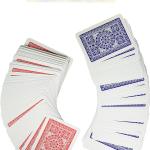 Carte da gioco Modiano, Carte da poker italiane, Ramino, Burraco, Scala quaranta, 54 x2 carte plastificate, mazzo da 98 carte