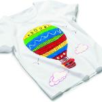 Carioca Fabric Liner, Pennarelli, Multicolore, 1 Confezione da 10 Pennarelli