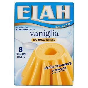 Pudding Elah à la vanille, arômes naturels uniquement, 8 portions