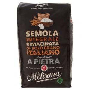 Semola integrale rimacinata a pietra, La Molisana, 1kg