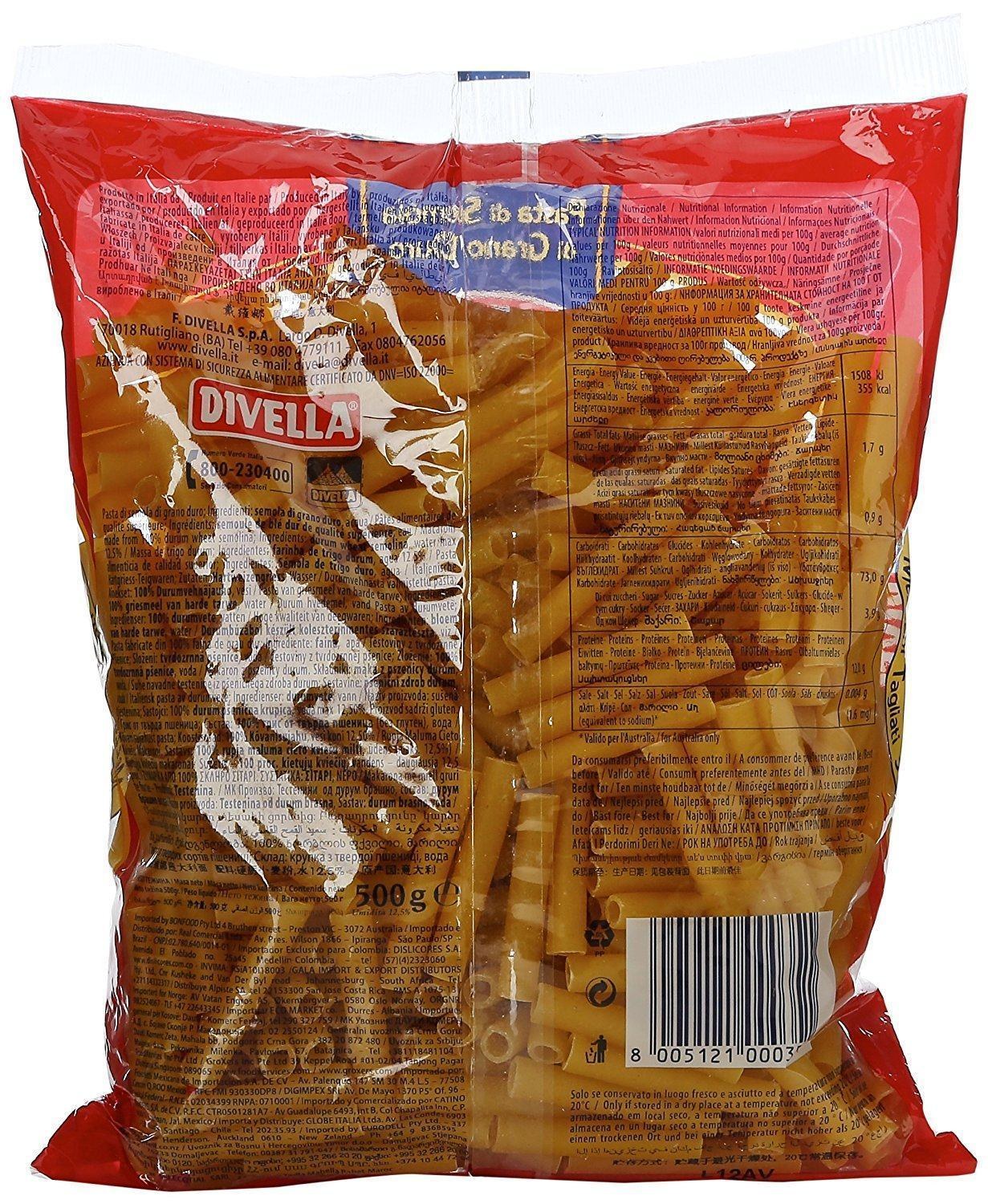 Divella Mezzani Tagliati - 500 gr