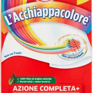 L'Acchiappacolore Fogli Cattura Colore Lavatrice Evita Incidenti Lavaggio, 40 Pezzi. 