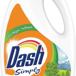 DASH, Detersivo lavatrice, liquido, Simply Fresco Intenso, 30 Lavaggi
