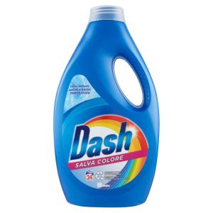 DASH, Detersivo Lavatrice Liquido Salva Colore, 24 Lavaggi