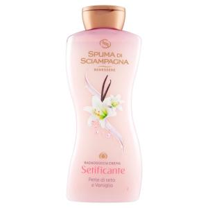 Spuma di Sciampagna Benessere Setificante Bagnodoccia Crema Perle di seta e Vaniglia 650 ml