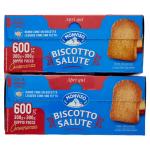Biscotti Salute Monviso 2 x 600 g, pack économique de 1,2 kg