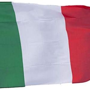 Drapeau tricolore de l'Italie Tissu national de taille standard 90 x 150