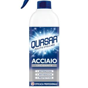 Quasar detergente acciaio