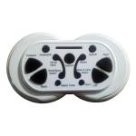 Auto elettrica per bambini, 12v, Jeep, 2 posti, con telecomando 2.4g, arancione