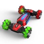 Stunt Car, macchina radiocomandata, 4 WD led stunt per tutti i terreni, RC 2.4G, 4 ruote motrici e movimento in tutte le direzioni, Gesture