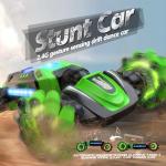 Stunt Car, macchina radiocomandata, 4 WD led stunt per tutti i terreni, RC 2.4G, 4 ruote motrici e movimento in tutte le direzioni, Gesture