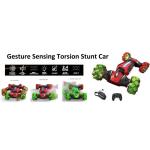 Stunt Car, macchina radiocomandata, 4 WD led stunt per tutti i terreni, RC 2.4G, 4 ruote motrici e movimento in tutte le direzioni, Gesture