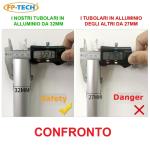 Scala Telescopica in Alluminio 4,4 m – Pieghevole Portatile, Norma CE EN131, Portata 150 kg
