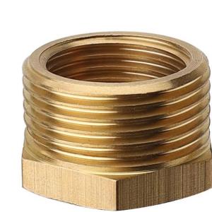 Raccordo filettato, maschio 3/4, femmina 1/2, doppio nipplo