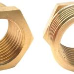 Raccordo filettato, maschio 3/4, femmina 1/2, doppio nipplo