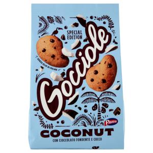 Pavesi, biscuits gocciole à la noix de coco, 320 gr