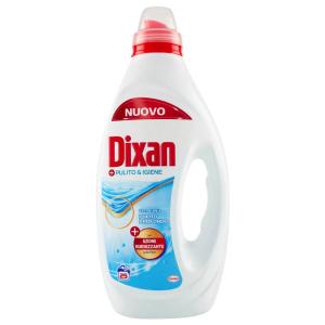 DIXAN Detersivo liquido per lavatrice pulito & liscio, pulito & igiene, 18 lavaggi