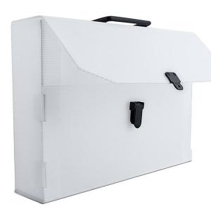 Boîtes en carton avec poignée, dos 10 cm