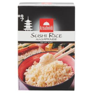 Arnaboldi Riso per Sushi alla Giapponese, Confezione da 500g