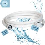 Tubo flessibile universale per ingresso acqua Lavatrice e Lavastoviglie, filettatura standard compatibile con tutte le marche