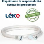 Tubo flessibile universale per ingresso acqua Lavatrice e Lavastoviglie, filettatura standard compatibile con tutte le marche