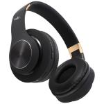 GroovePad, Cuffia Stereo Bluetooth con Microfono, colore nero