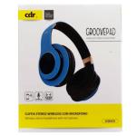 GroovePad, Stereo Bluetooth Headset mit Mikrofon, Farbe blau