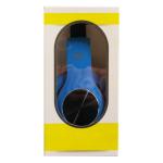 GroovePad, Stereo Bluetooth Headset mit Mikrofon, Farbe blau